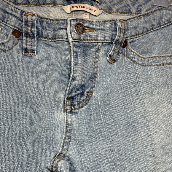 Tommy Hilfiger Light Wash Flare Jeans - Picture 6 of 8